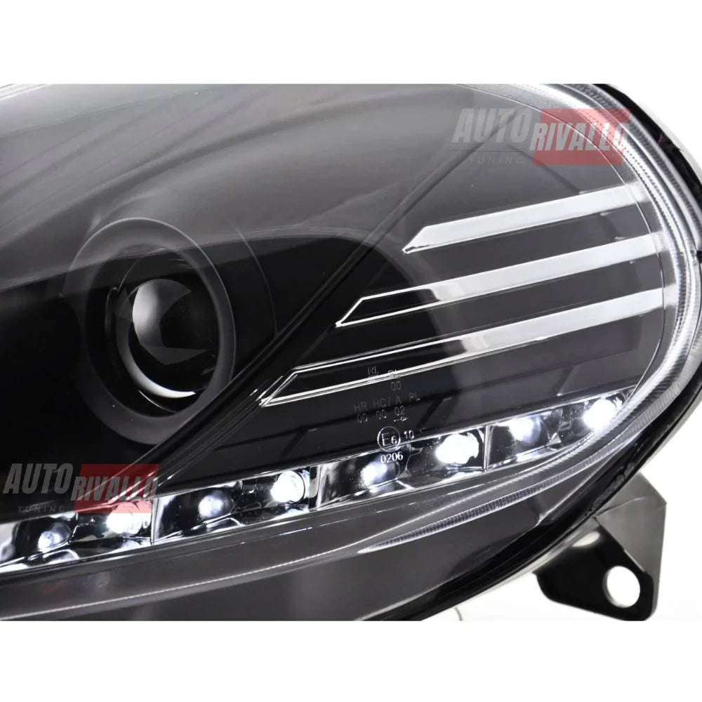 Fiat Punto EVO 199 2009-2012 Fari Anteriori Luci Diurne LED - autorivallo