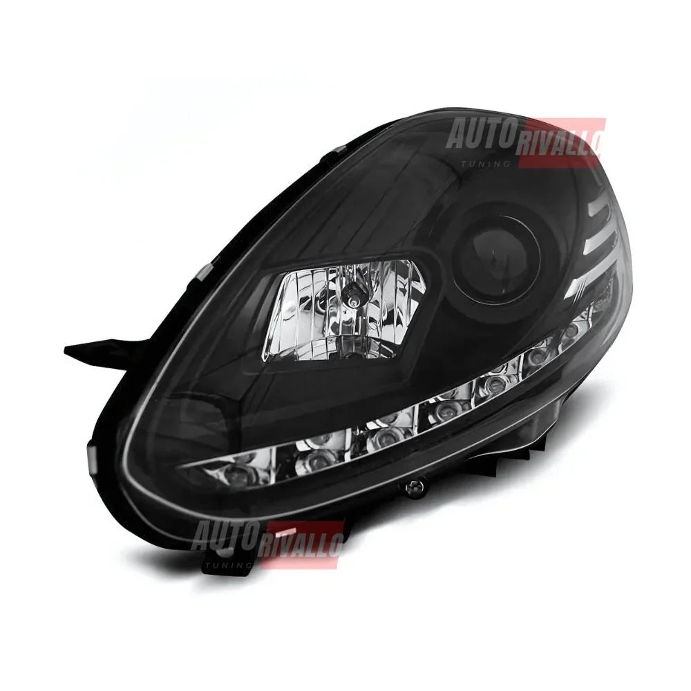 Fiat Punto EVO 199 2009-2012 Fari Anteriori Luci Diurne LED - autorivallo