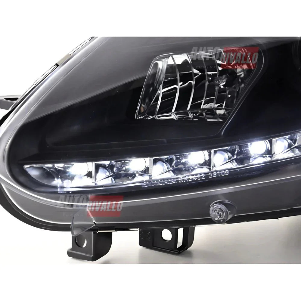 Fiat Punto EVO 199 2009-2012 Fari Anteriori Luci Diurne LED - autorivallo