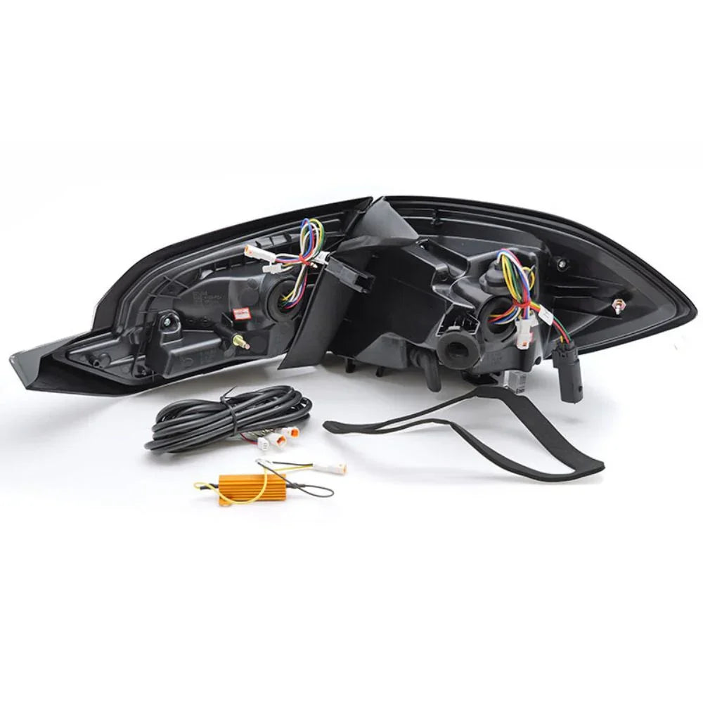 Ford Fiesta MK8 2017-2021 Fanali Posteriori Full LED Lightbar - autorivallo