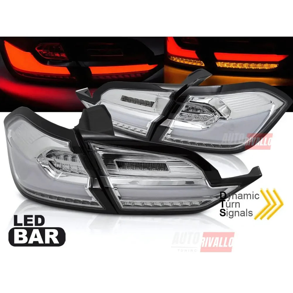 Ford Fiesta MK8 2017-2021 Fanali Posteriori Full LED Lightbar - autorivallo