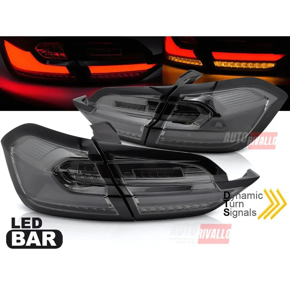 Ford Fiesta MK8 2017-2021 Fanali Posteriori Full LED Lightbar - autorivallo