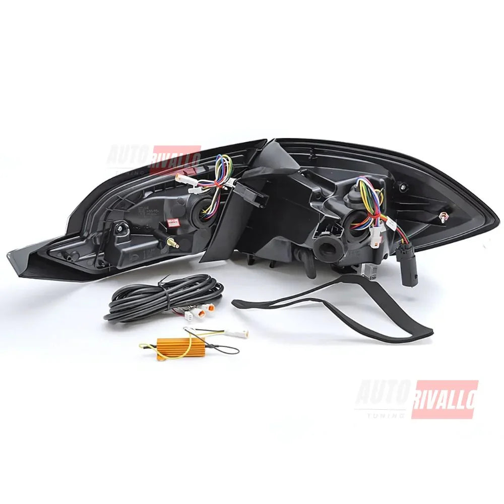 Ford Fiesta MK8 2017-2021 Fanali Posteriori Full LED Lightbar - autorivallo