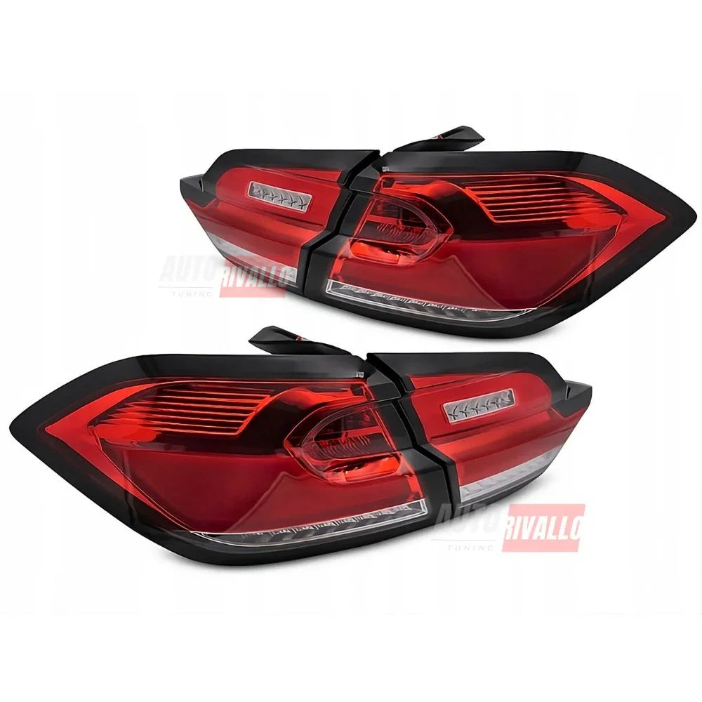 Ford Fiesta MK8 2017-2021 Fanali Posteriori Full LED Lightbar - autorivallo