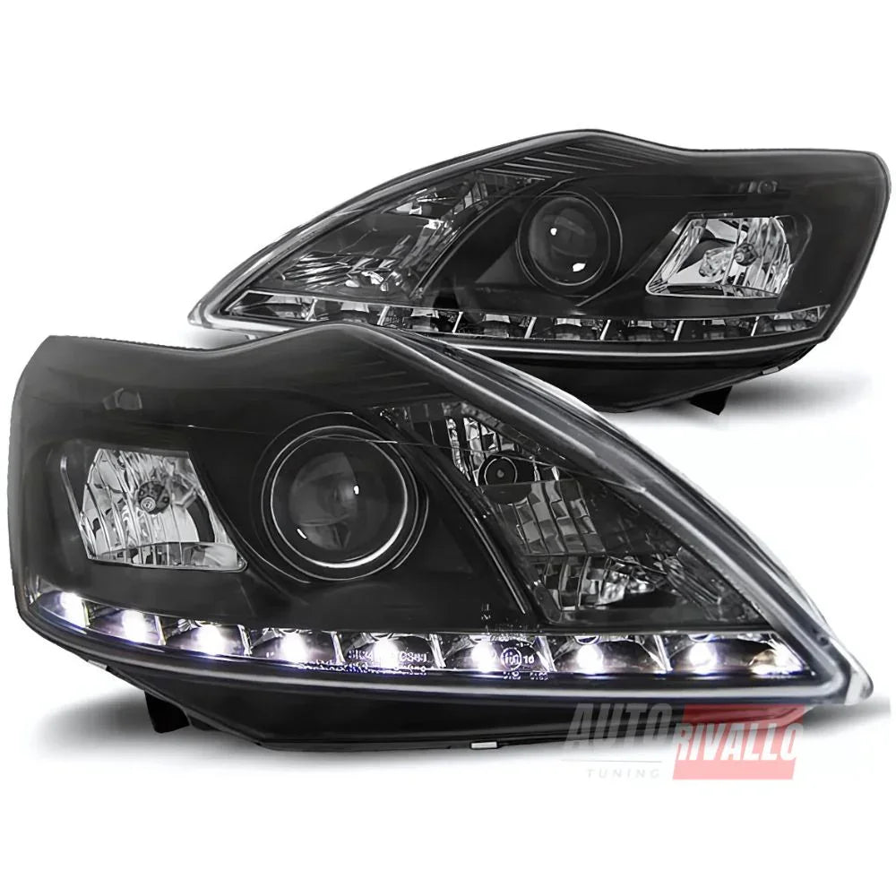 Ford Focus 2 Restyling 2008-2011 Fari Anteriori LED Diurne - autorivallo