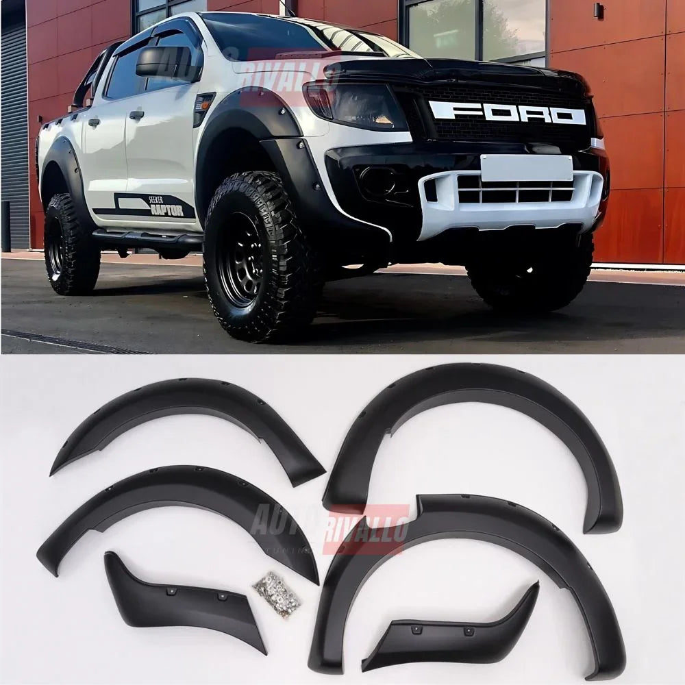 Ford Ranger T6 2012-2016 Passaruota Parafango SET 6 Pezzi - autorivallo