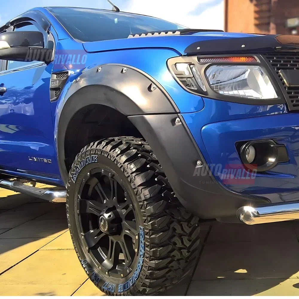 Ford Ranger T6 2012-2016 Passaruota Parafango SET 6 Pezzi - autorivallo