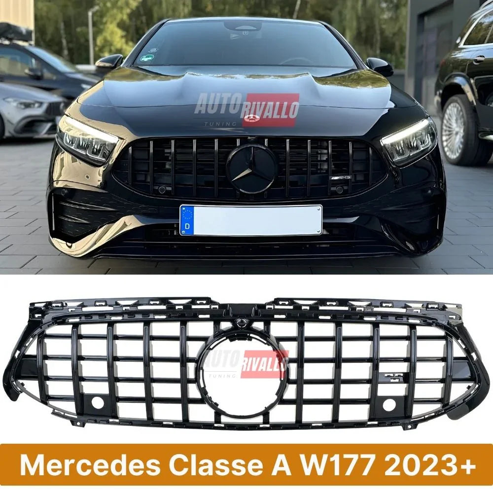 Mercedes A W177 2023+ Griglia Anteriore AMG A45S GTR Look - autorivallo