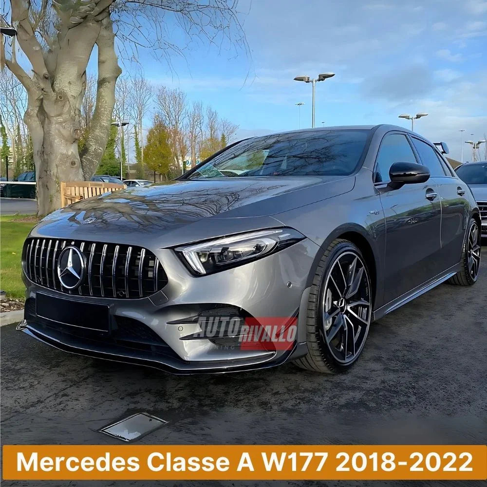 Mercedes A W177 18-22 Griglia Anteriore GTR Calandra AMG Look - autorivallo