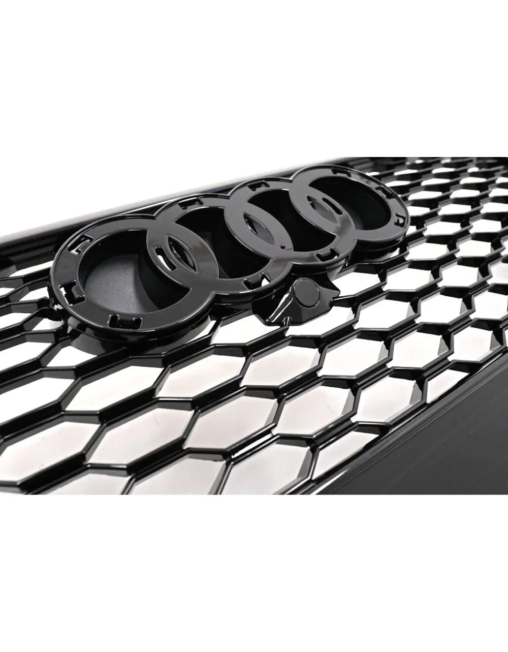 Audi Q7 4M 2015-2019 Griglia Anteriore RSQ7 Look Nero Lucido - autorivallo