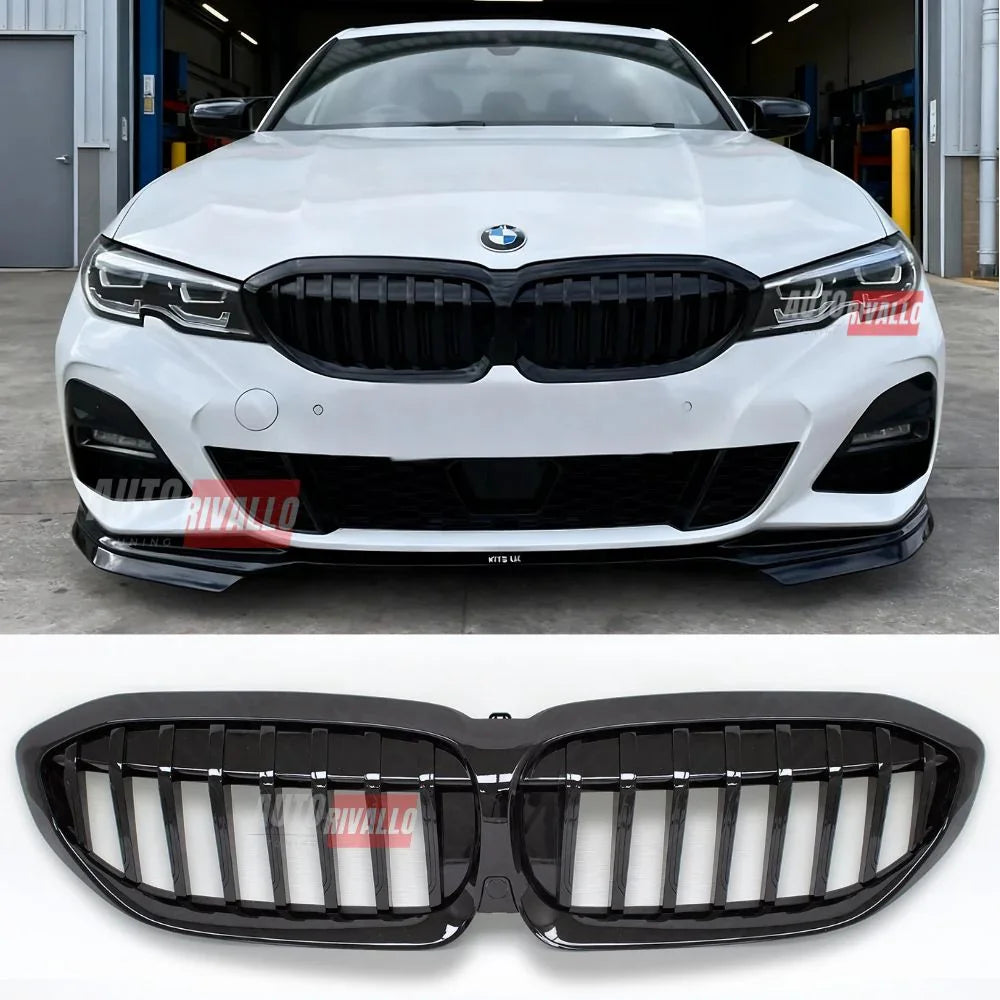 BMW Serie 3 G20 G21 2018-2022 Griglia Anteriore M Sport Nero - autorivallo