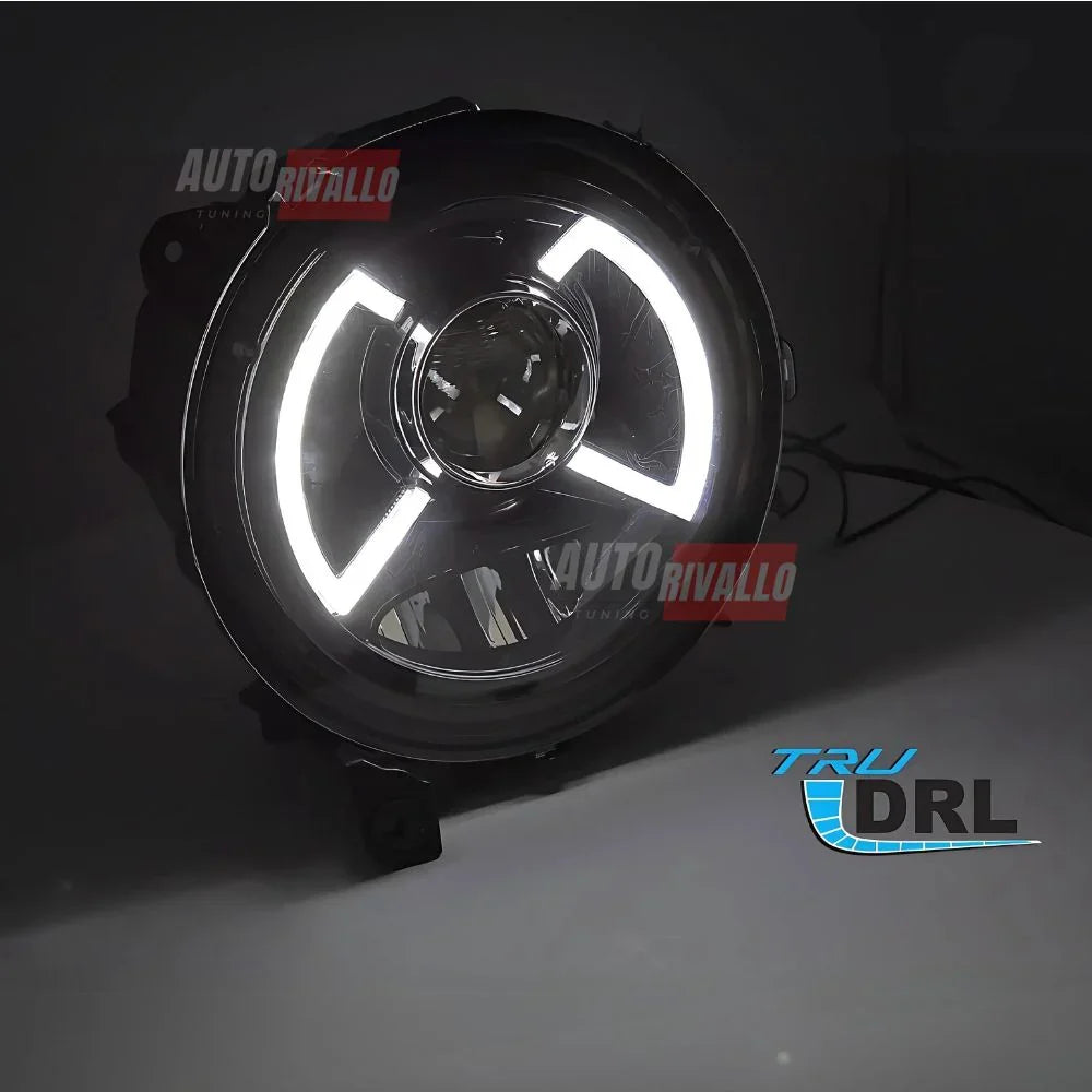 Jeep Wrangler IV JL 2017-2023 Fari Anteriori Full LED DRL - autorivallo