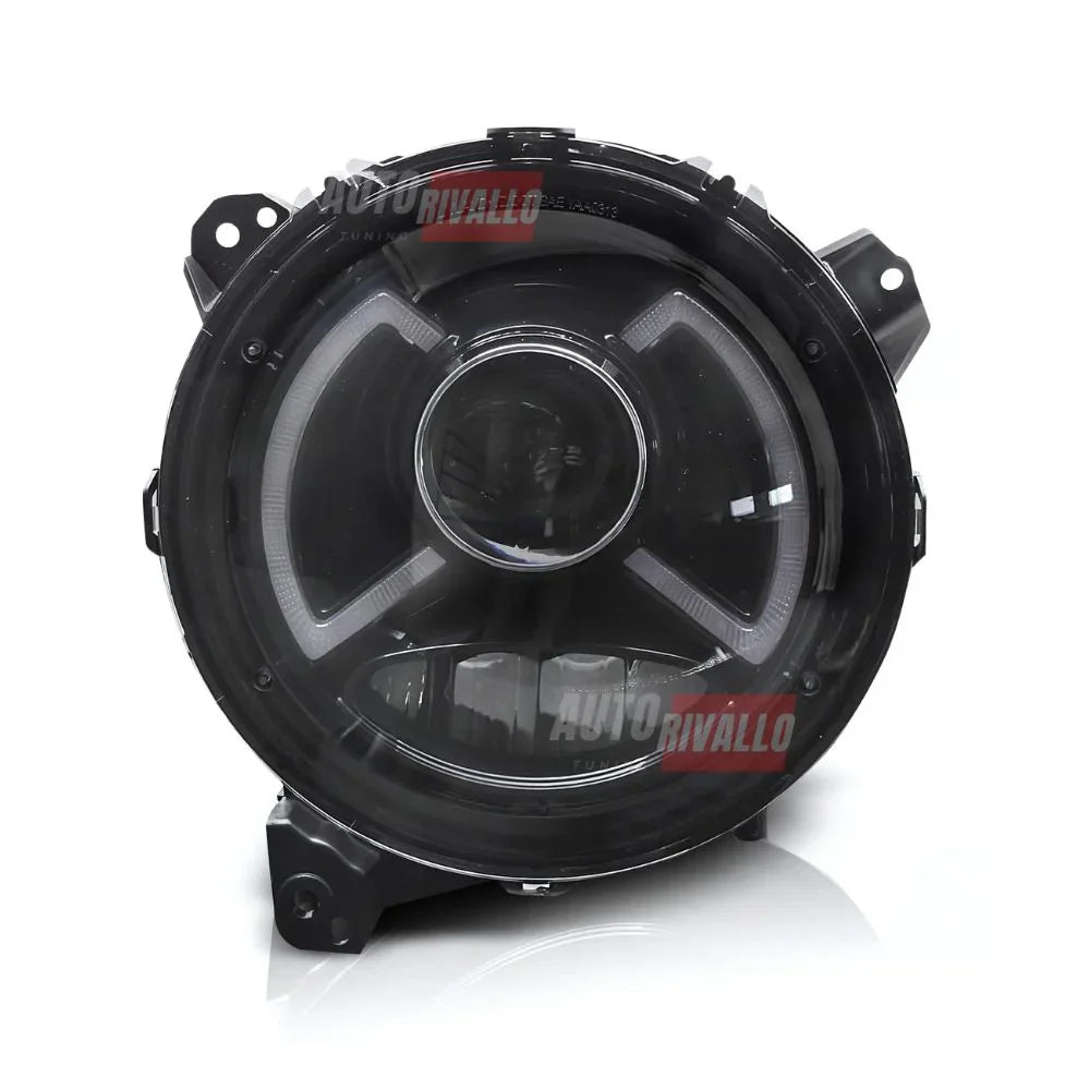 Jeep Wrangler IV JL 2017-2023 Fari Anteriori Full LED DRL - autorivallo