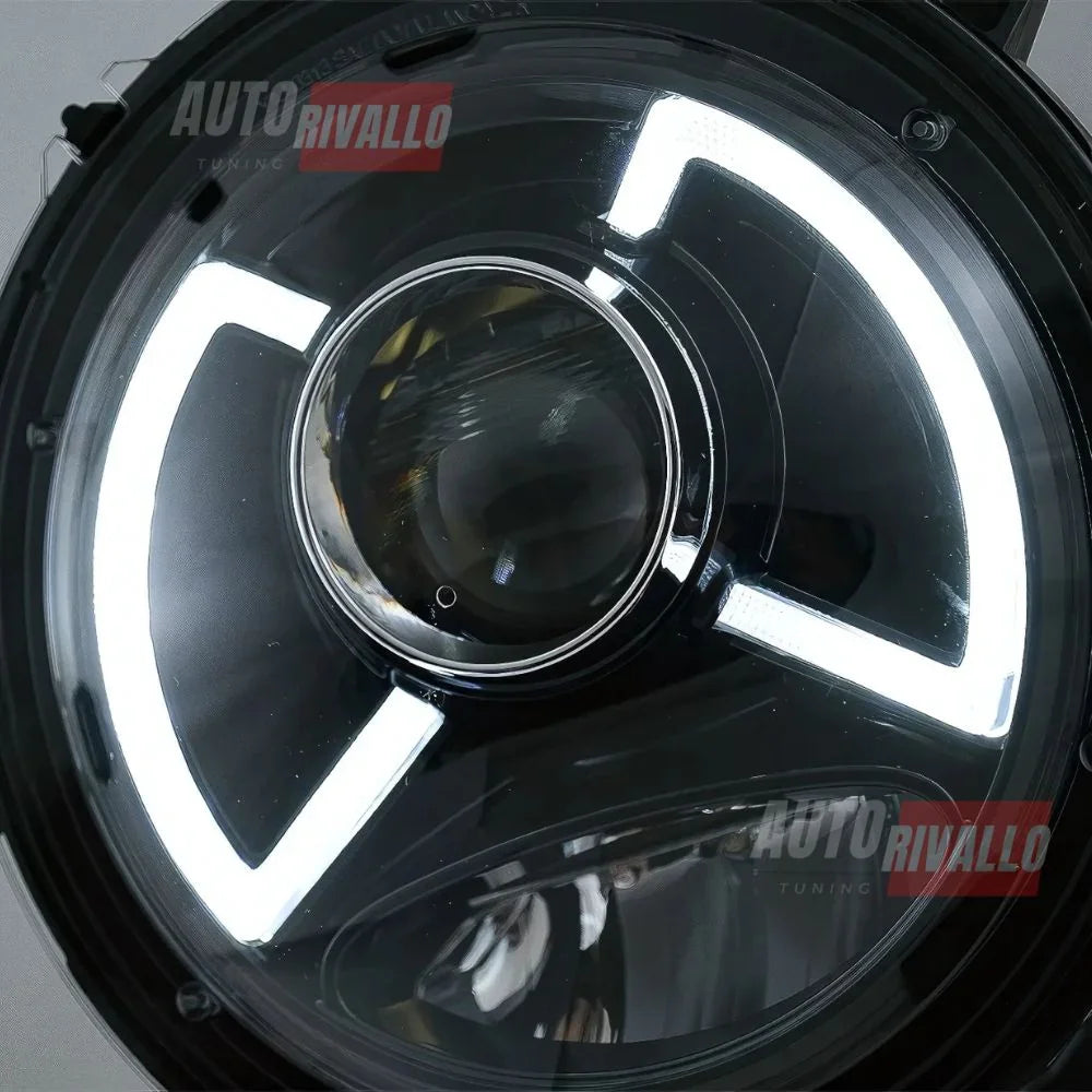 Jeep Wrangler IV JL 2017-2023 Fari Anteriori Full LED DRL - autorivallo