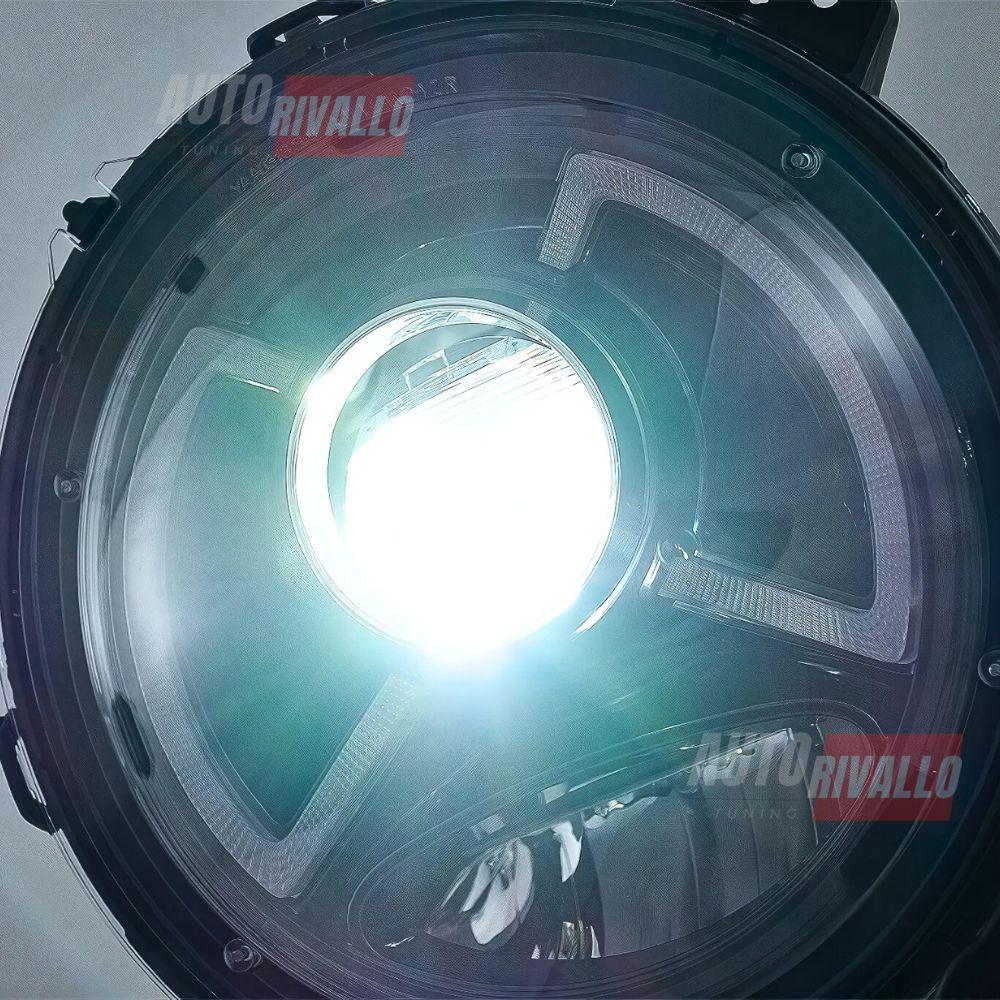 Jeep Wrangler IV JL 2017-2023 Fari Anteriori Full LED DRL - autorivallo
