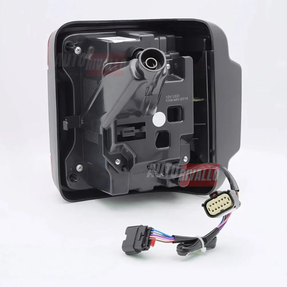 Jeep Wrangler IV JL 2017-2023 Fari Posteriori Full LED Rosso - autorivallo