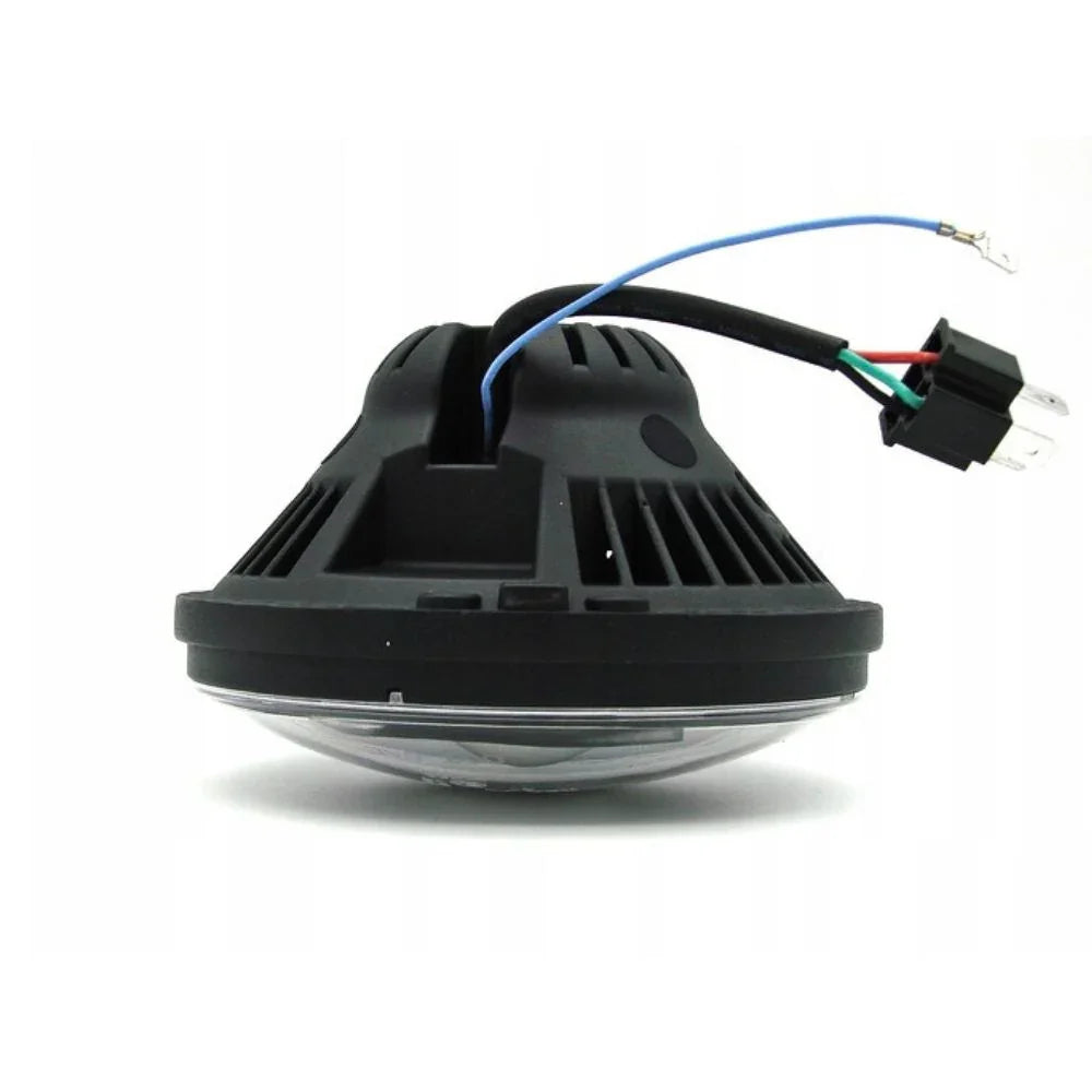 Jeep Wrangler ll 1996-2006 Fari Anteriori Full LED TFL Angel Eyes - autorivallo