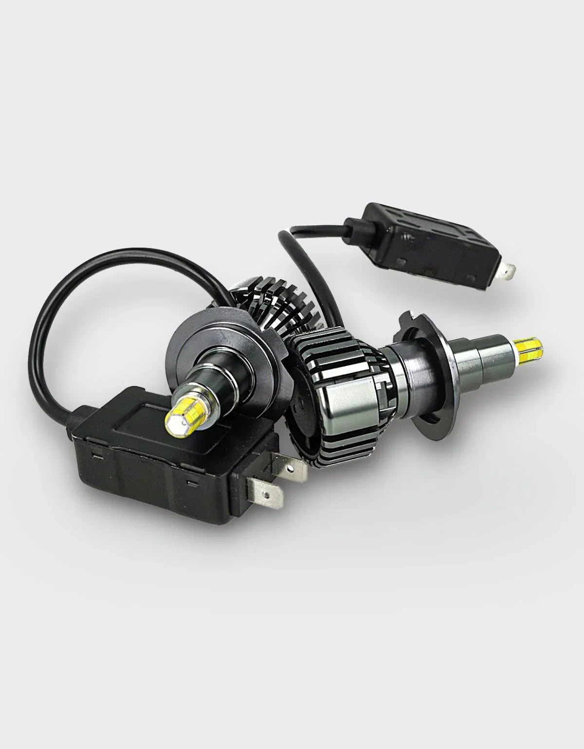 Kit Lampade H7 LED Fari Lenticolari Bianco Ghiaccio 6000K 4500lm - autorivallo