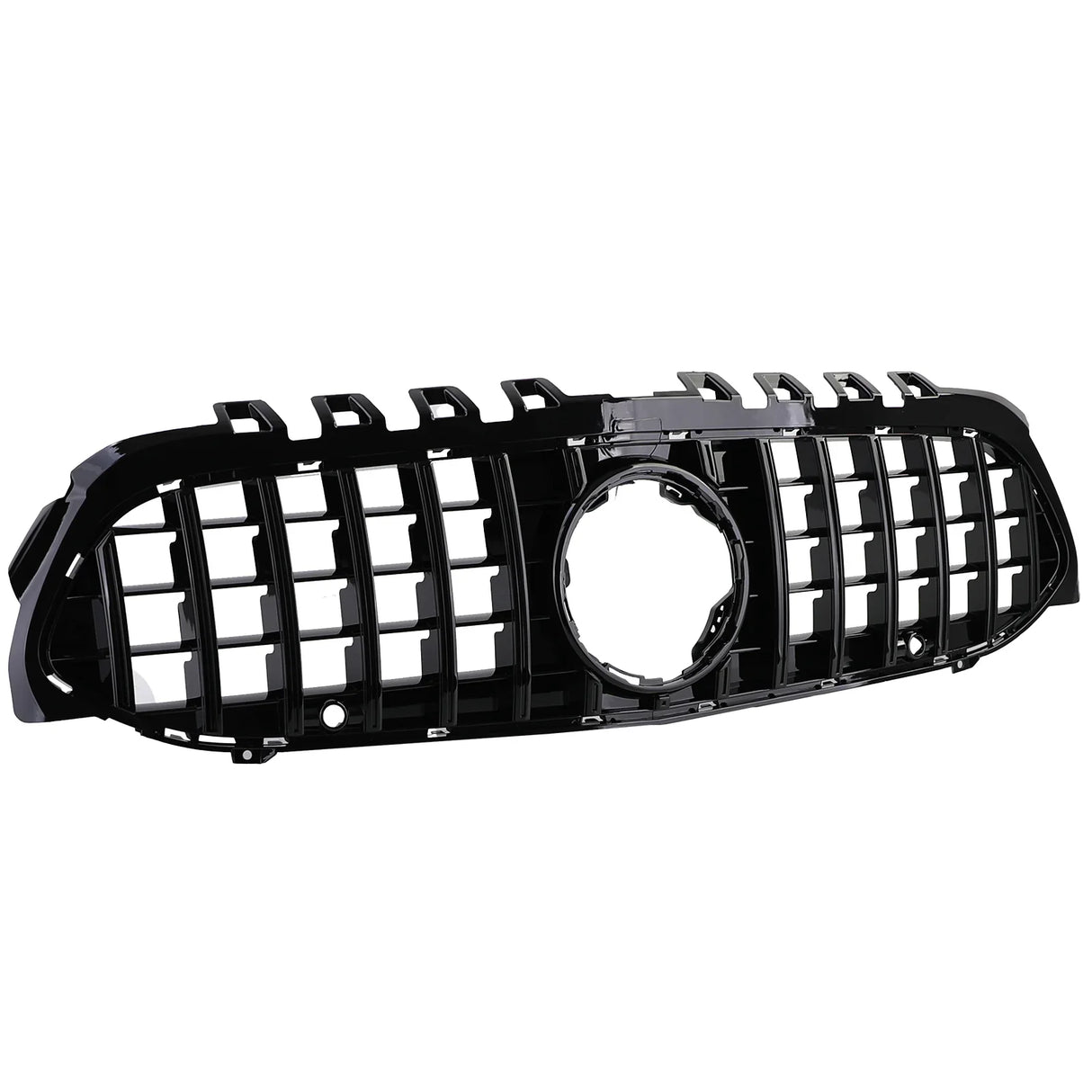 Mercedes A W177 18-22 Griglia Anteriore A45 AMG Look Nero - autorivallo