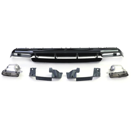 Mercedes A W176 2015-2018 Diffusore Posteriore AMG A45 Look - autorivallo