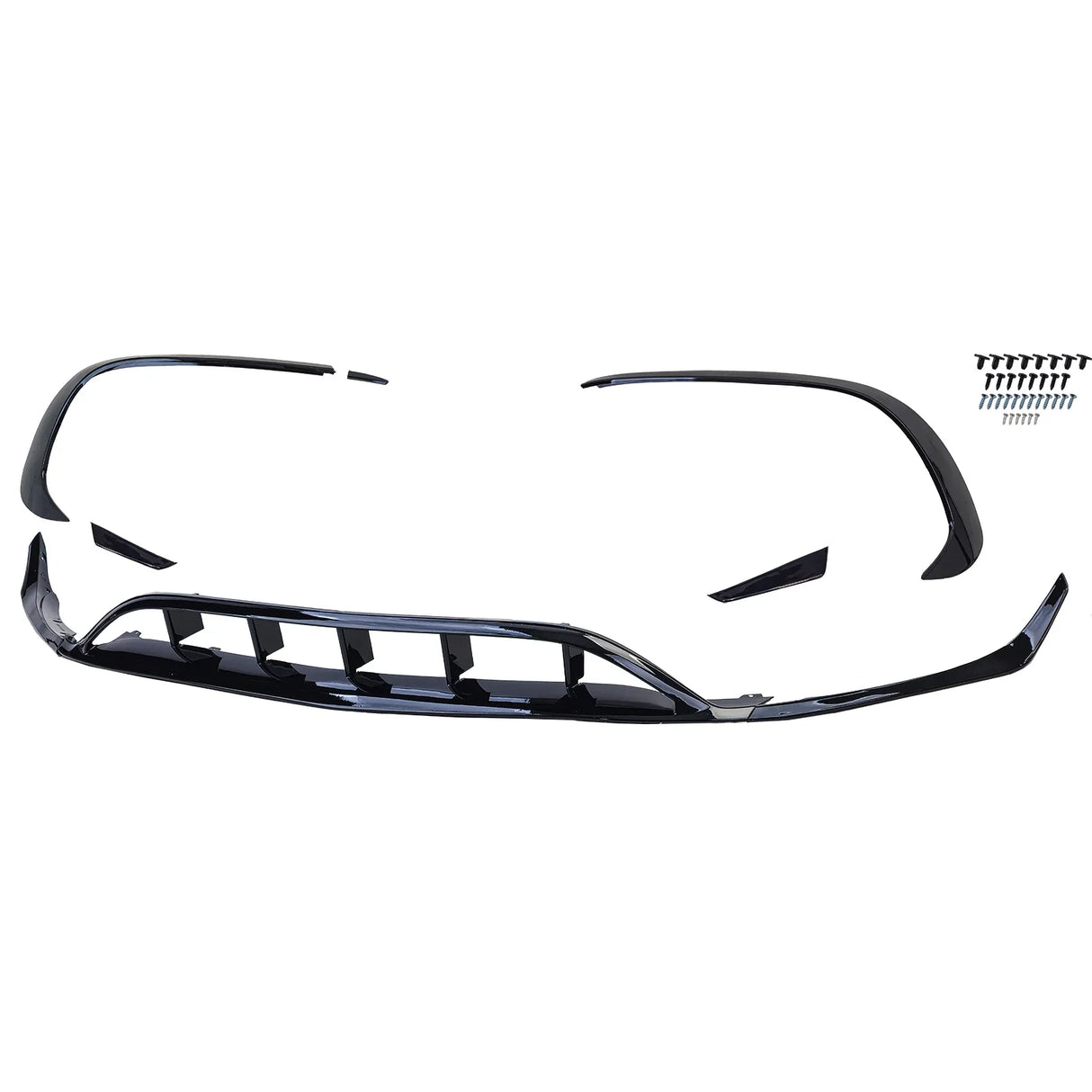 Mercedes A W176 2015-2018 Kit Spoiler Paraurti Anteriore - autorivallo