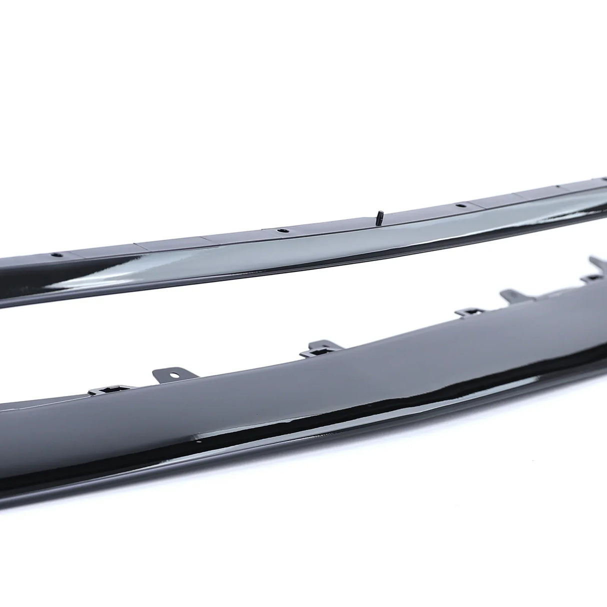 Mercedes Classe A W176 15-18 Spoiler Anteriore Nero Lucido - autorivallo