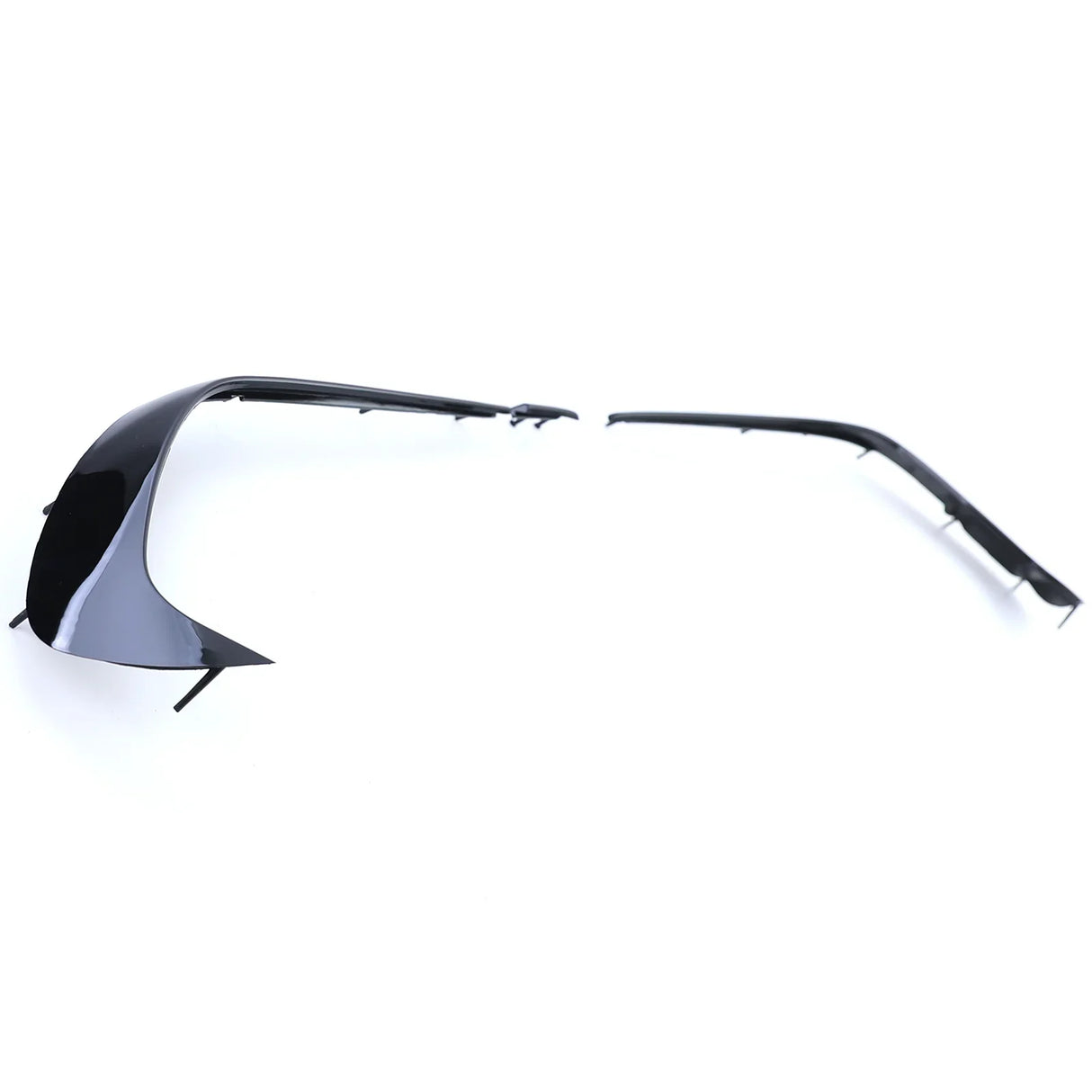 Mercedes Classe A W176 15-18 Spoiler Anteriore Nero Lucido - autorivallo