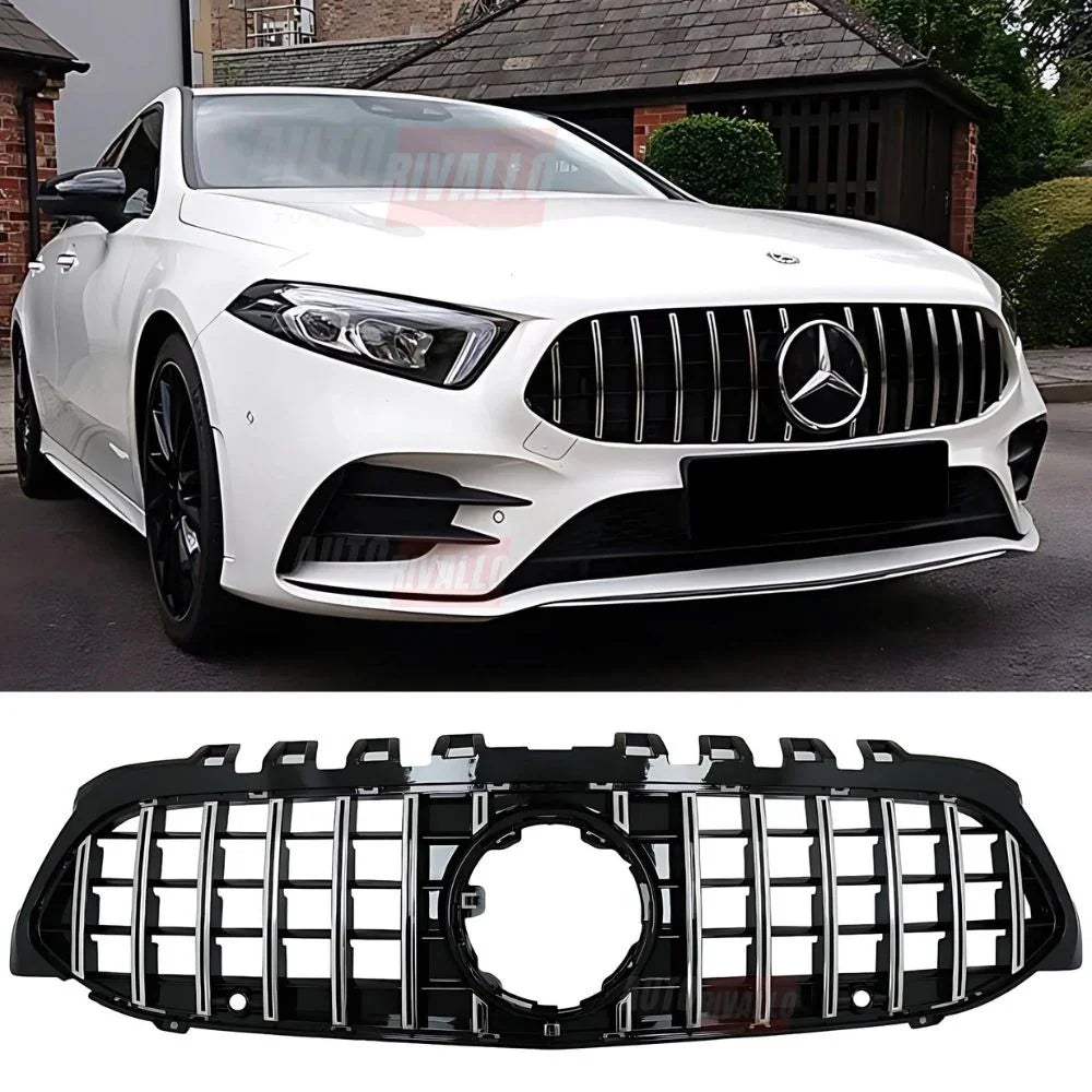 Mercedes A W177 2018-2022 Griglia Anteriore AMG A45 GT Look - autorivallo