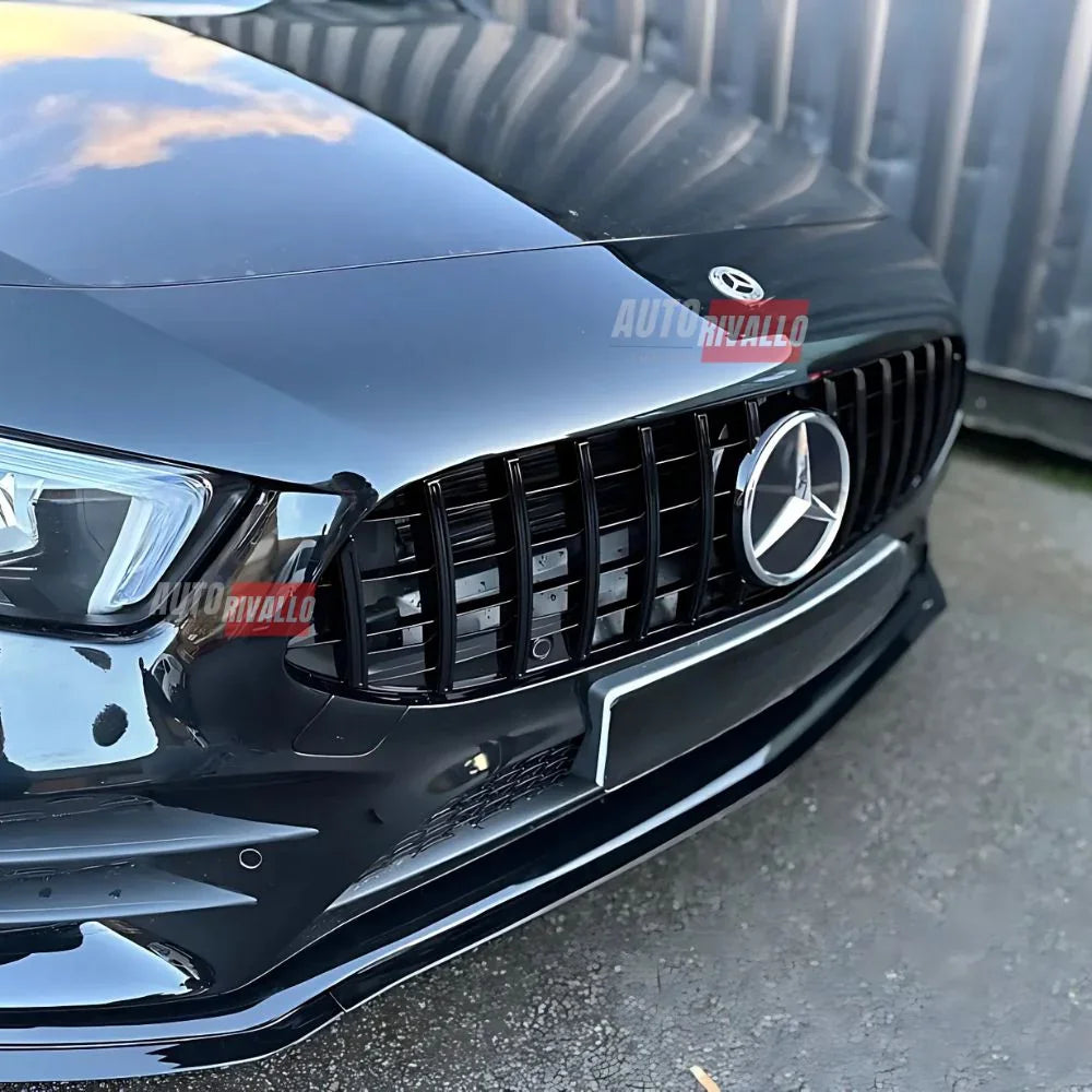 Mercedes A W177 2018-2022 Calandra GTR A45 AMG Look Nero - autorivallo