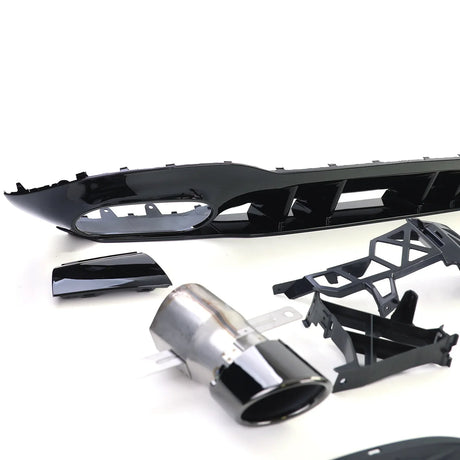 Mercedes A W177 2018-2023 Diffusore Posteriore AMG A45 Look - autorivallo