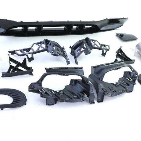 Mercedes A W177 2018-2023 Diffusore Posteriore AMG A45 Look - autorivallo