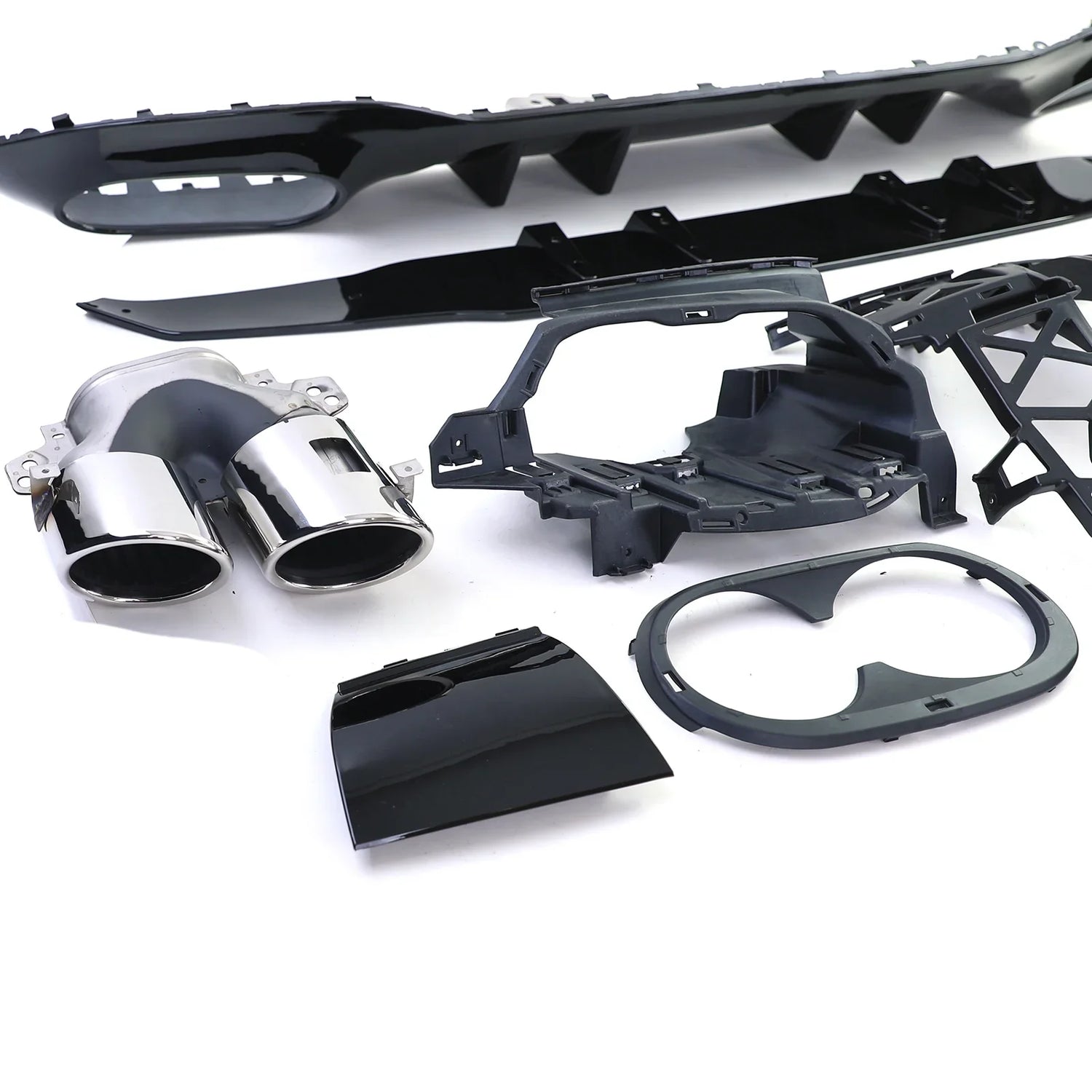 Mercedes A W177 2018-2022 Diffusore Posteriore AMG A45 Look - autorivallo