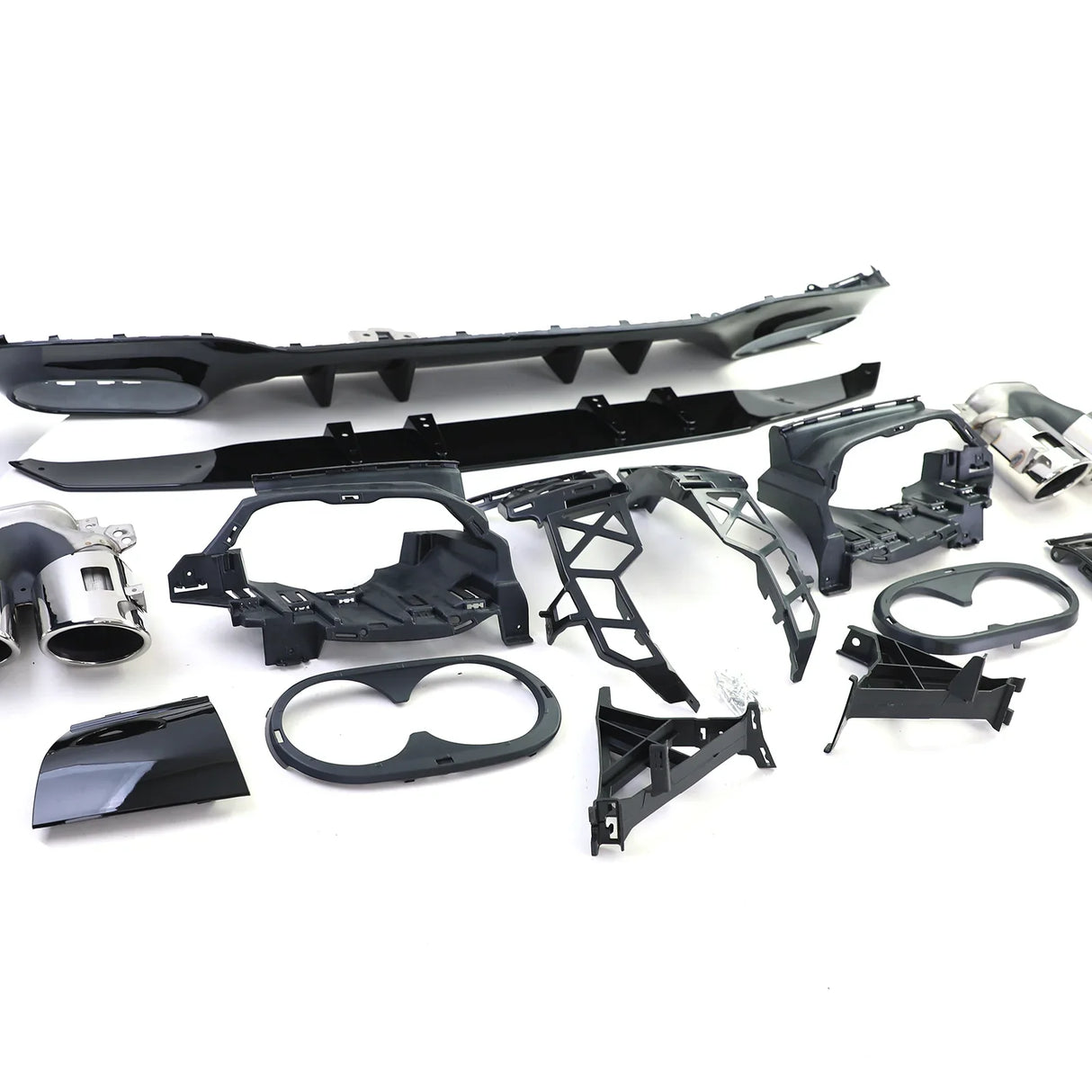 Mercedes A W177 2018-2022 Diffusore Posteriore AMG A45 Look - autorivallo