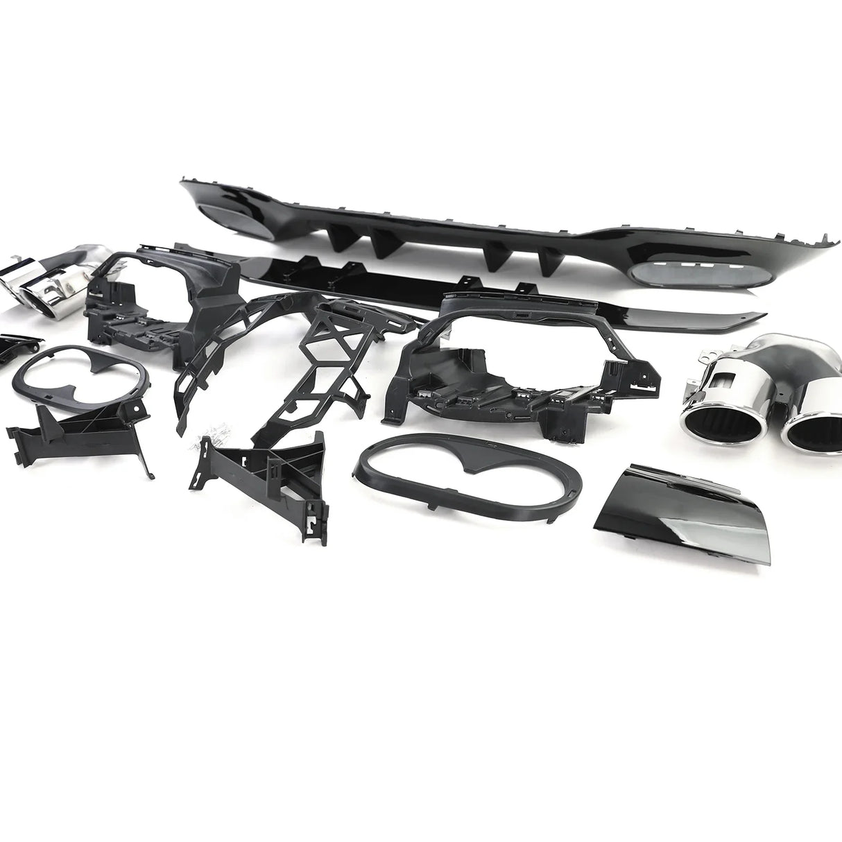 Mercedes A W177 2018-2022 Diffusore Posteriore AMG A45 Look - autorivallo