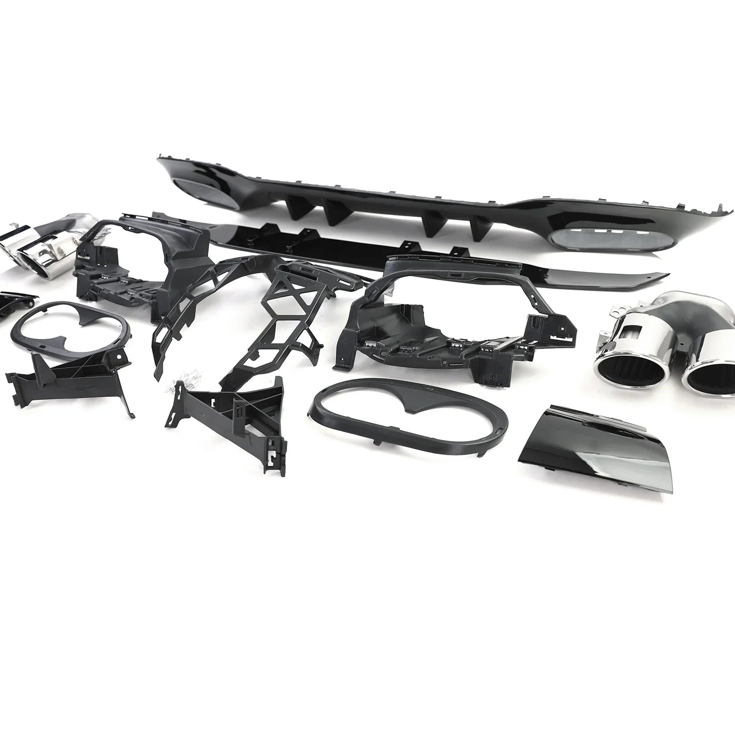 Mercedes A W177 2018-2022 Diffusore Posteriore AMG A45 Look - autorivallo