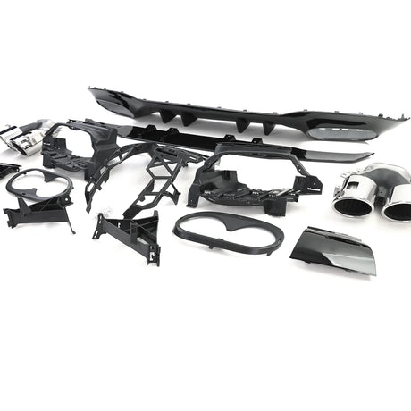 Mercedes A W177 2018-2022 Diffusore Posteriore AMG A45 Look - autorivallo