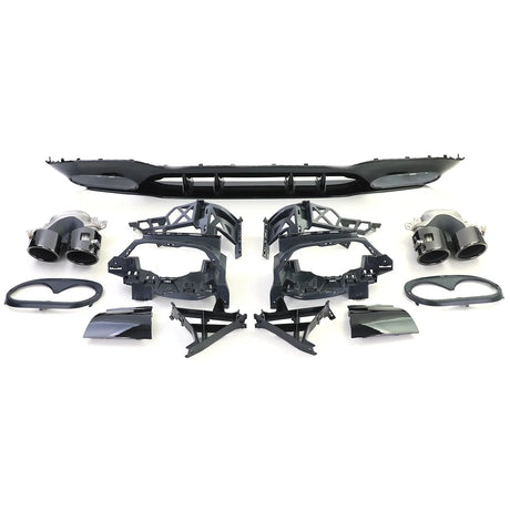 Mercedes A W177 2018-2022 Diffusore Posteriore AMG A45 Look - autorivallo