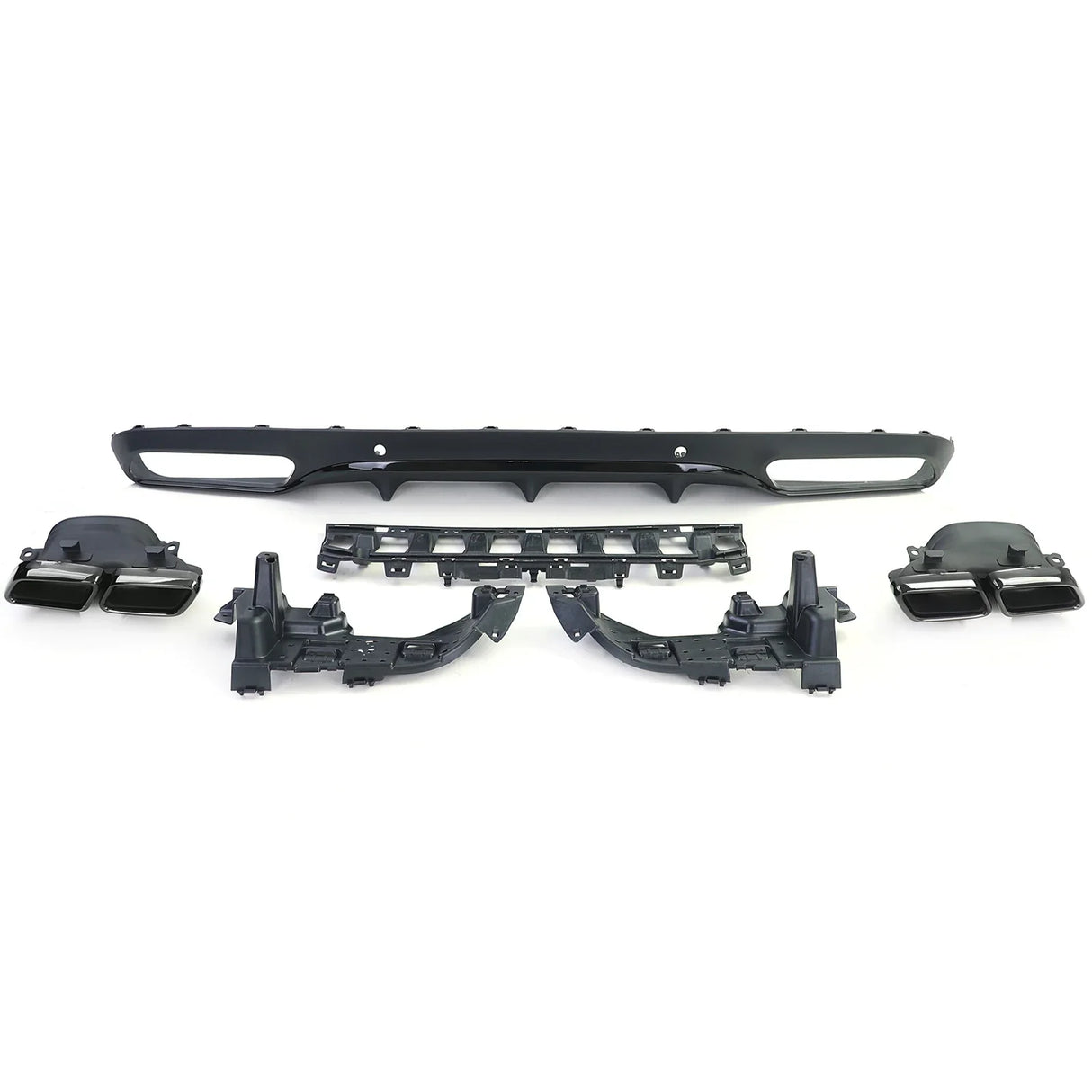 Mercedes C C205 Coupé 15-18 Diffusore Posteriore AMG C63 Look - autorivallo