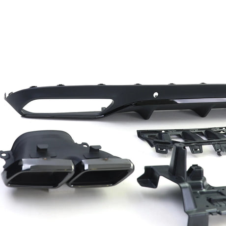 Mercedes C C205 Coupé 15-18 Diffusore Posteriore AMG C63 Look - autorivallo