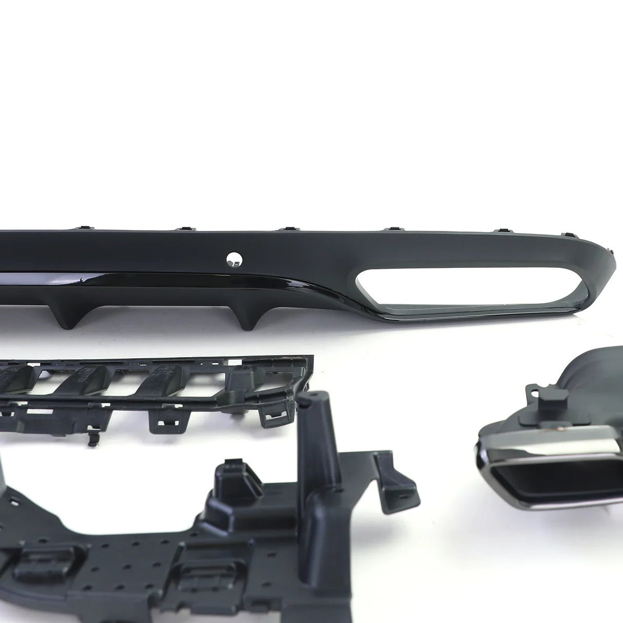 Mercedes C C205 Coupé 15-18 Diffusore Posteriore AMG C63 Look - autorivallo