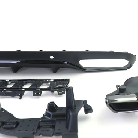 Mercedes C C205 Coupé 15-18 Diffusore Posteriore AMG C63 Look - autorivallo