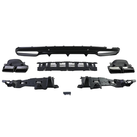 Mercedes C W205 2014-2018 Diffusore Posteriore AMG C63 Look - autorivallo