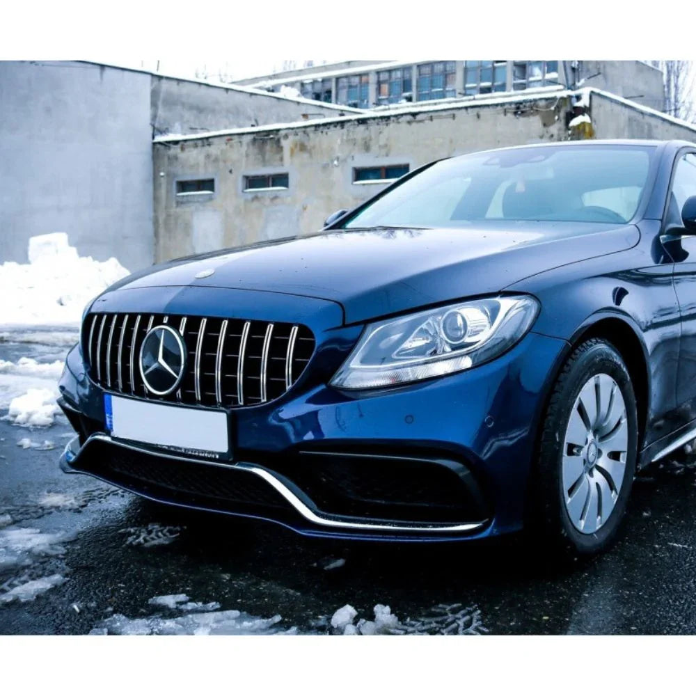 Mercedes C W205 2014-2018 AMG Line Griglia Radiatore GT Look - autorivallo