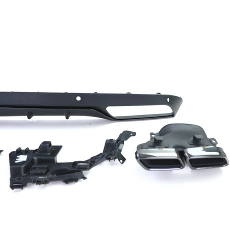 Mercedes C W205 2014-2018 Diffusore Posteriore AMG C63 Look - autorivallo