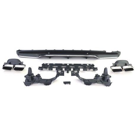 Mercedes C W205 2014-2018 Diffusore Posteriore AMG C63 Look - autorivallo