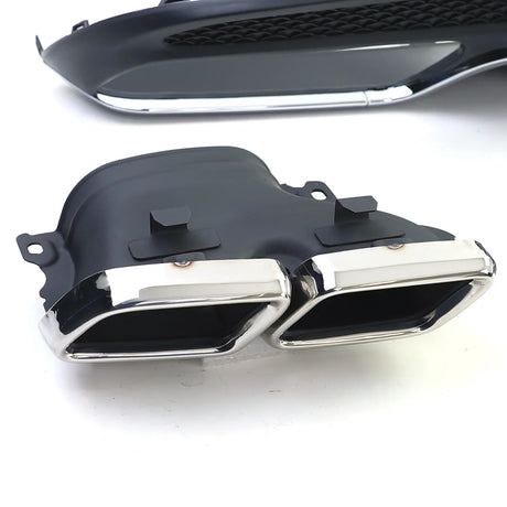 Mercedes C W205 2014-2018 Diffusore Posteriore AMG C63 Look - autorivallo