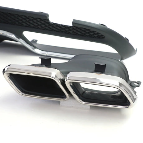 Mercedes C W205 2014-2018 Diffusore Posteriore AMG C63 Look - autorivallo