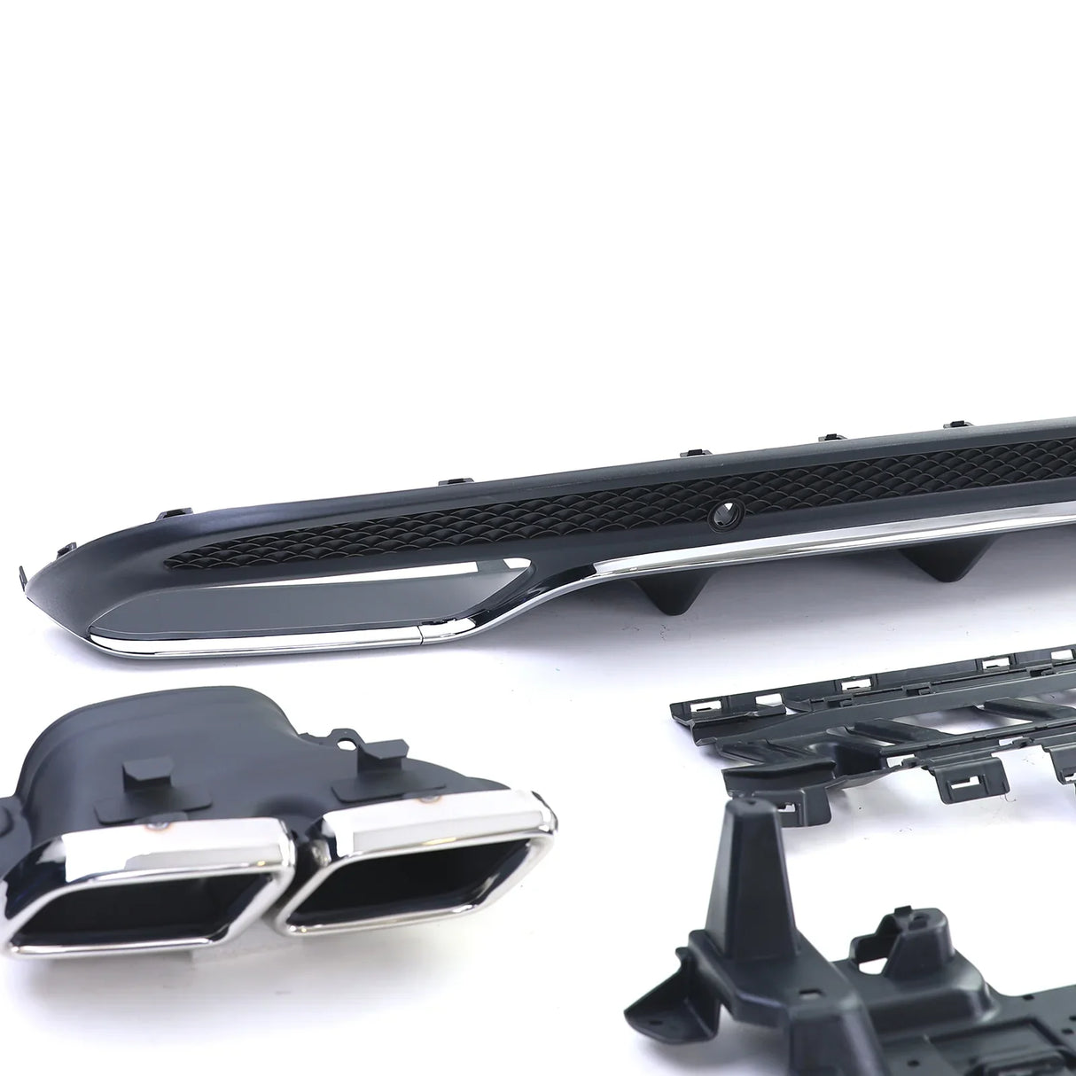 Mercedes C W205 2014-2018 Diffusore Posteriore AMG C63 Look - autorivallo