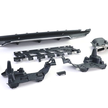 Mercedes C W205 2014-2018 Diffusore Posteriore AMG C63 Look - autorivallo