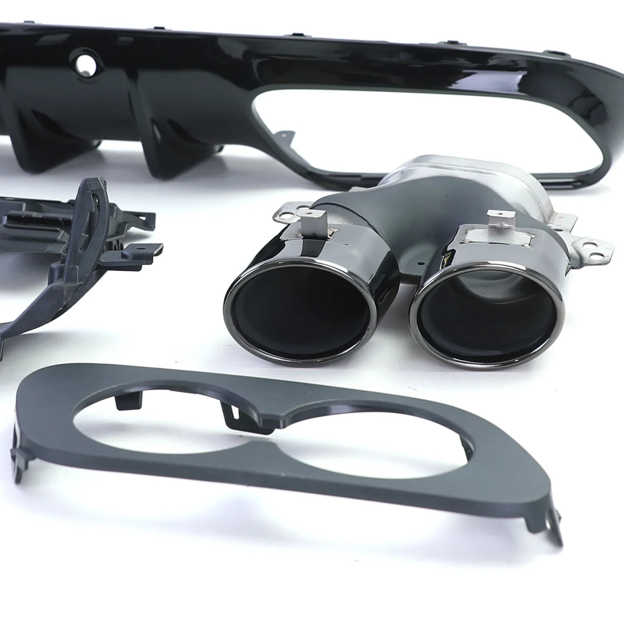 Mercedes C W205 2018-2021 Diffusore Posteriore AMG C43 Look - autorivallo